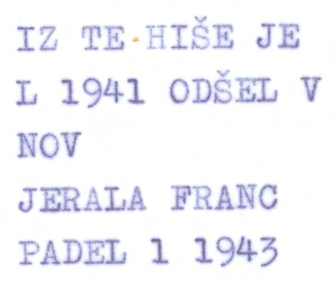 28. 4. 1943 v Moravčah.