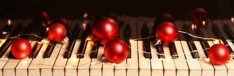 Med vakkert pianospill og tostemt sang presenterer vi de mest kjente julesangene fra inn og utland.