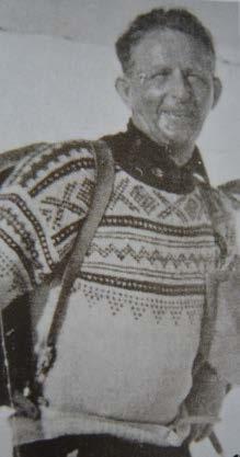 var også da Dale Garn begynte å utruste det norske skilandslaget med strikkegensere i Heilo-garn.