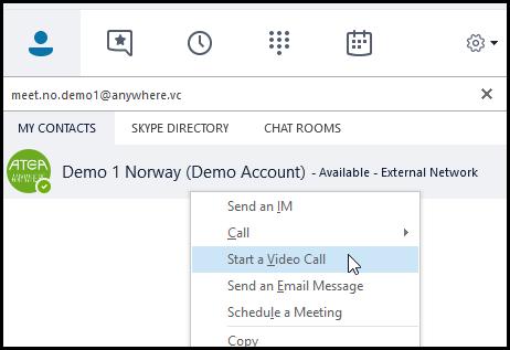 Rineg fra Lync / Skype for Business Å ringe fra Skype for Business er ikke vanskelig.