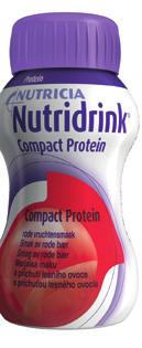 nutricia.no Ny! Ny! 6 forskjellige svarianter Nutridrink Compact Protein er den av Nutricias proteindrikker som har det høyeste innholdet av kalorier og protein pr.
