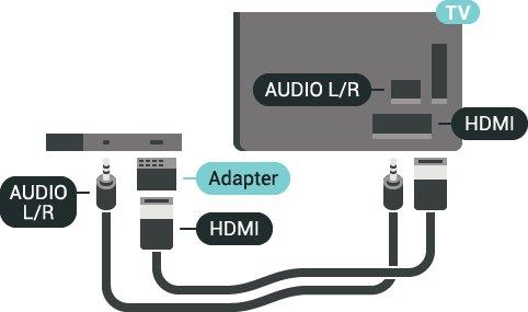 EasyLink HDMI CEC må slås på på TVen og den tilkoblede enheten. HDMI MHL Med EasyLink kan du betjene en tilkoblet enhet med fjernkontrollen til fjernsynet.