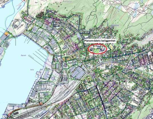 Saksopplysninger Tiltakshaver og planlegger Tiltakshaver for planarbeidet er Eiendomsavdelingen i Nordland Fylkeskommune.