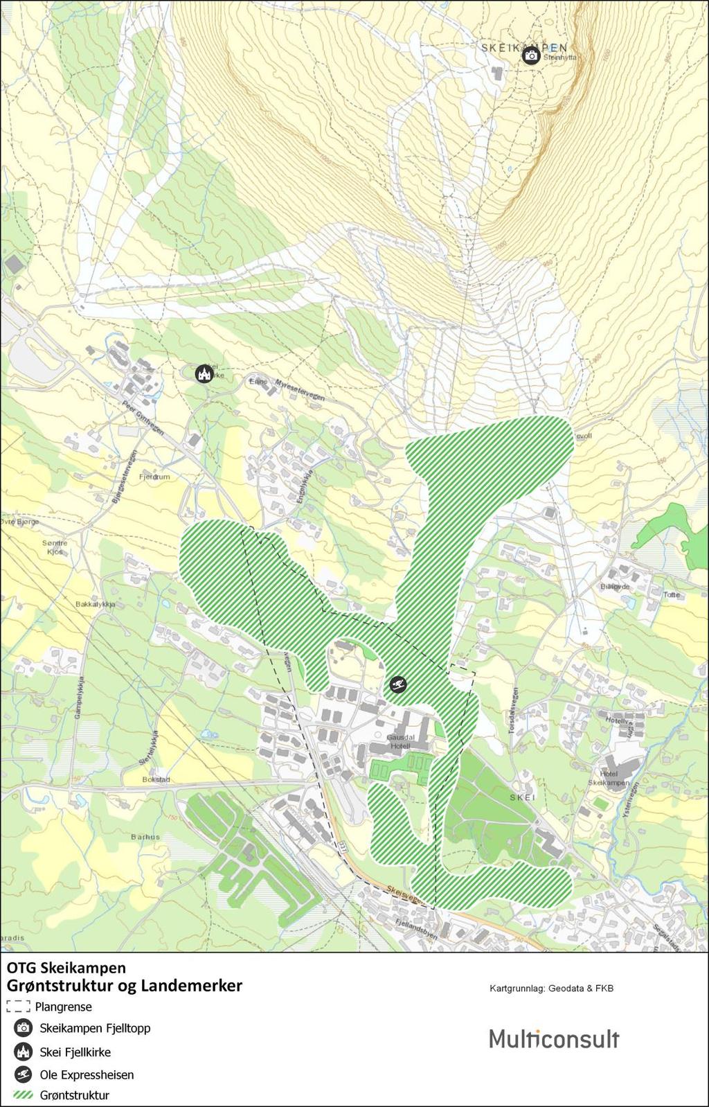 6 Dagens situasjon og konsekvenser av planforslaget Figur 6-6: