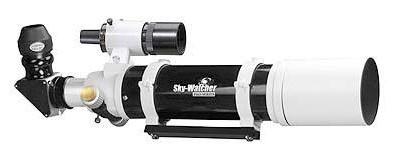 Enkel linse Akromat Apokromat Skywatcher Evostar ED-refraktorer, f7.5 : ED80 2.5 kg, 530. ED100 3.0 kg, 700. ED120 5.2 kg, 1250.