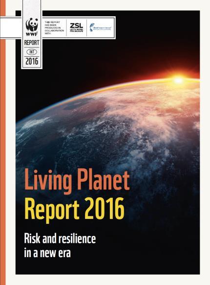 Menneske- og miljøvennlige strukturer og materialer: 2. Utgangspunkter og henvisning WWF. 2016. Living Planet Report 2016.