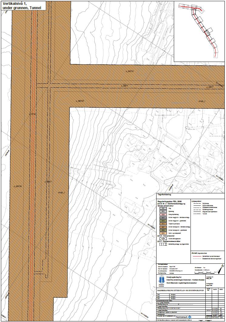 65 av 79 Figur 52: Utsnitt av plankart under