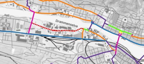 72 av 79 Det skal legges til rette for godt samarbeid med tilgrensende kommuner og regioner med formål å samordne felles strategier for å møte utfordringer innen arealutviklingen og transportsystemet