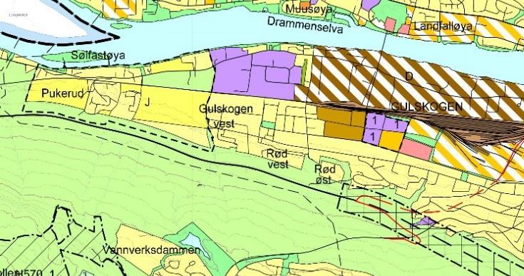 74 av 79 I forhold til arbeidet med plan for nytt dobbeltspor, vil kommuneplanens arealdel [9] som knyttes til langsiktige arealvurderinger, være den viktigste overordnede planen å forholde seg til.