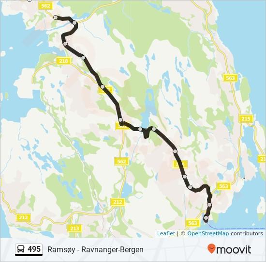 Retning: Kleppestø Terminal 33 stopp VIS LINJERUTETABELL Ramsøy Molo Ramsøyvegen 80, Norway Ramsøy Bro Ramsøyvegen 22, Norway Hanøy 495 buss Rutetabell Kleppestø Terminal Rutetidtabell Mandag Tirsdag