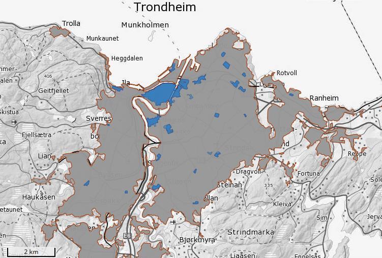 D O K Tettsted Formål følge utvikling i tettbygde og spredtbygde områder, til erstatning for udefinert «By»-begrep Grunnregel Metode : minst 200 personer hvor avstanden mellom husene skal normalt