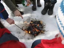 Fortell til andre Vi har funnet ut! Vi har funnet ut at kanel ikke brenner så veldig lett men oljen, kvaen og kanelstengene brant mye.