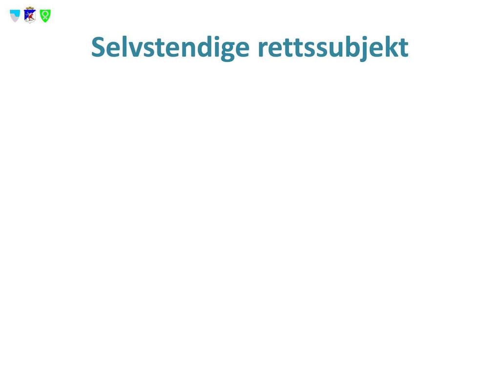 Selvstendige rettssubjekt Aksjeselskap