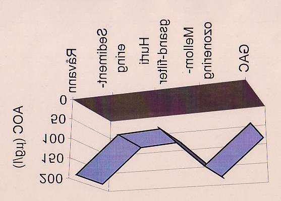 nok lett nedbrytbart organisk karbon til å få en biofilmdannelse som kan utgjøre et problem, og en grense for når dette kan skje er ved en ca. 0,2 mg BDOC/l og ca. 50 µg AOC/l.