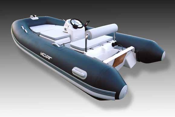 padleårer i aluminium Båttrekk 3 ventiler til å blåse opp / slippe ut luft CR / CSM-Tube (Hypalon )