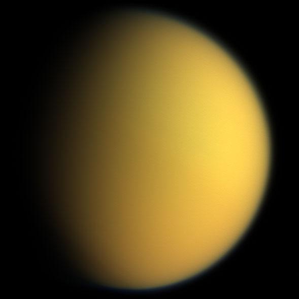 Titan Tykk atmosfære: nitrogen og