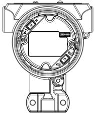 Figur 3. Port på lav trykkside av transmitter for manometertrykk A A. Port på lav trykkside (atmosfærereferanse) 3.