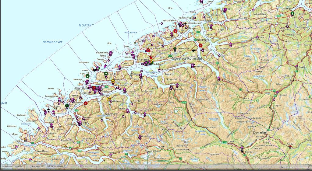 Vanskelig topografi Komplisert logistikk