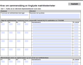 Sammenslåing Hva er sammenslåing? Slå sammen to eller flere matrikkelenheter til én matrikkelenhet Vilkår for sammenslåing (1) jf. matrikkelloven 18 og matrikkelforskriften 43 1.