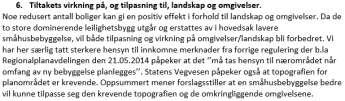 Både vanlig renovasjonsbil - og større bil for nedgravde anlegg - eller mannskapsbil (brann) stiller krav til svingradier og øvrig manøvreringsareal.