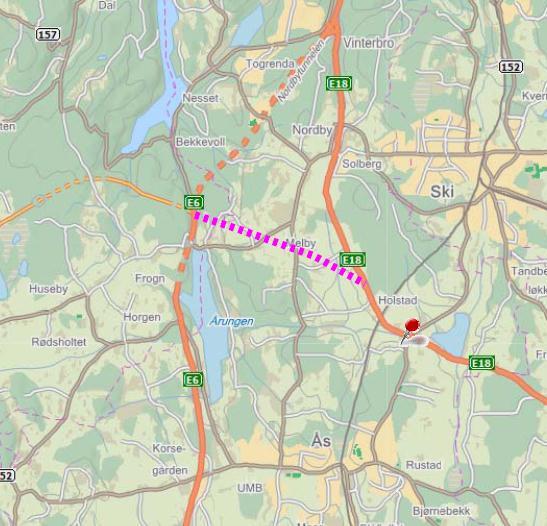 KOBLING RV 23 OG E18 Referanse 2030-4.400 YDT E6 Nordbytunnelen - 2.