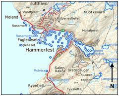 Hammerfest havn, inkludert Fuglenes, er under planlegging med tanke på opprydding i forurenset sjøbunn.