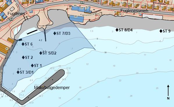 Fuglenes Hammerfest, utdyping Miljøgeologisk undersøkelse av sjøbunnsediment multiconsult.