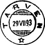 TARVEN TARVA TARVEN poståpneri ble opprettet fra 01.08.1893 i Nes herred.