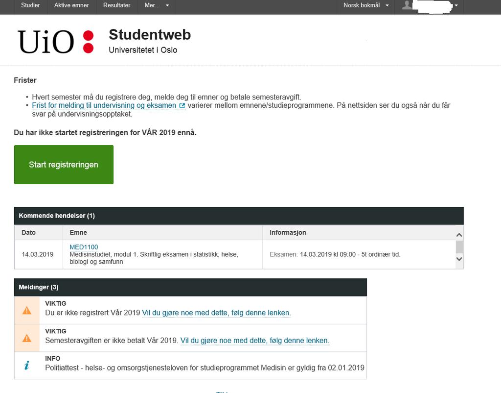 Studentweb
