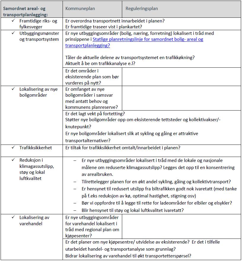 Planforvaltning Vår interne