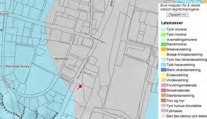 Trondheim kommune rapport R.1476 2: Smedbrua. Datert 20.09.2010. Multiconsults rapport 4115473 1, Utbyggingsprosjekt Heimdalveien 14, trondheim. Datert 12.12.2006.