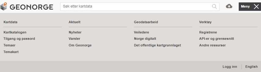 Figur 3 Ved å velge kommune kan man se hvilke datasett som inngår i kommunens DOK 6.1.2 Hvordan gå frem for å velge datasett fra den nasjonale DOKlisten?