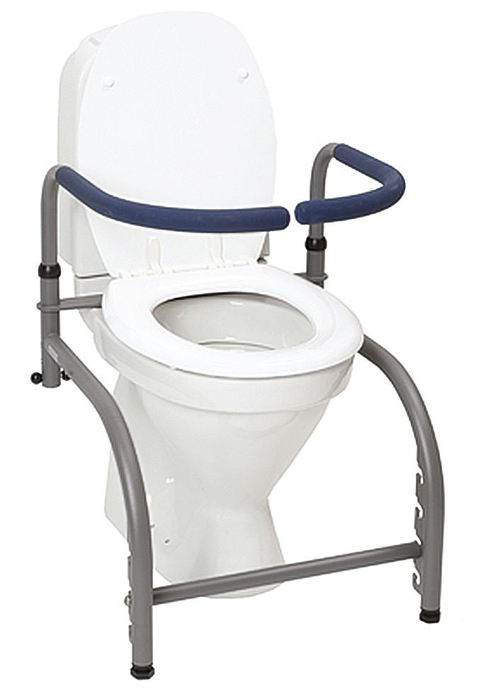 Svan Balance Gir god støtte ved forflytning og ved bruk av toalett Svan Balance gir trygghet til deg som har dårlig balanse i stående og sittende posisjon.