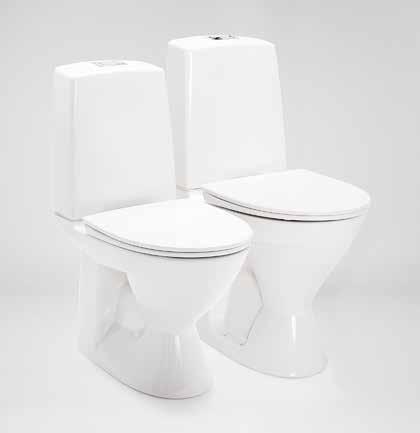 Høyere toaletter passer for høye personer, og også eldre mennesker ønsker ofte et høyt