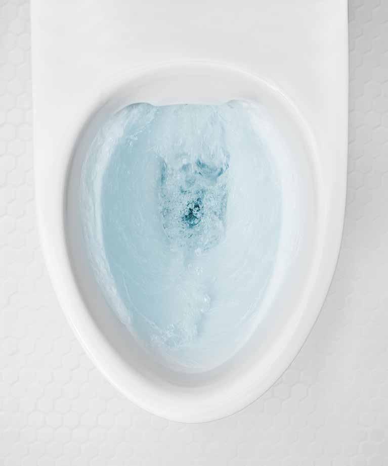 96 PORSGRUND Toaletter SMARTE LØSNINGER I PORSGRUND TOALETTER PORSGRUND GLOW RIMFREE ER LEKKERT, FUNKSJONELT OG MEGET HYGIENISK.