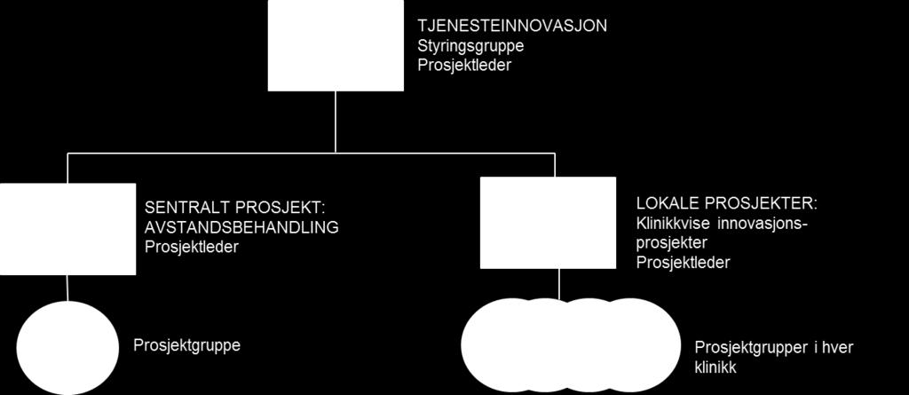 1. TJENESTEINNOVASJON For å tilpasse oss fremtidige utfordringer må vi tenke nytt om hvordan oppgavene skal løses, hvem som skal være med å løse dem og hvordan tjenestene organiseres; dvs.