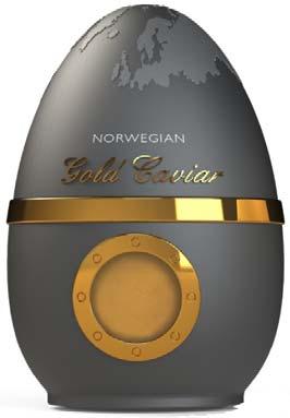 Designer: NORWEGIAN GOLD CAVIAR AS, Yttertorget 41, 8909 BRØNNØYSUND (50) Anmerkning: Designet er i
