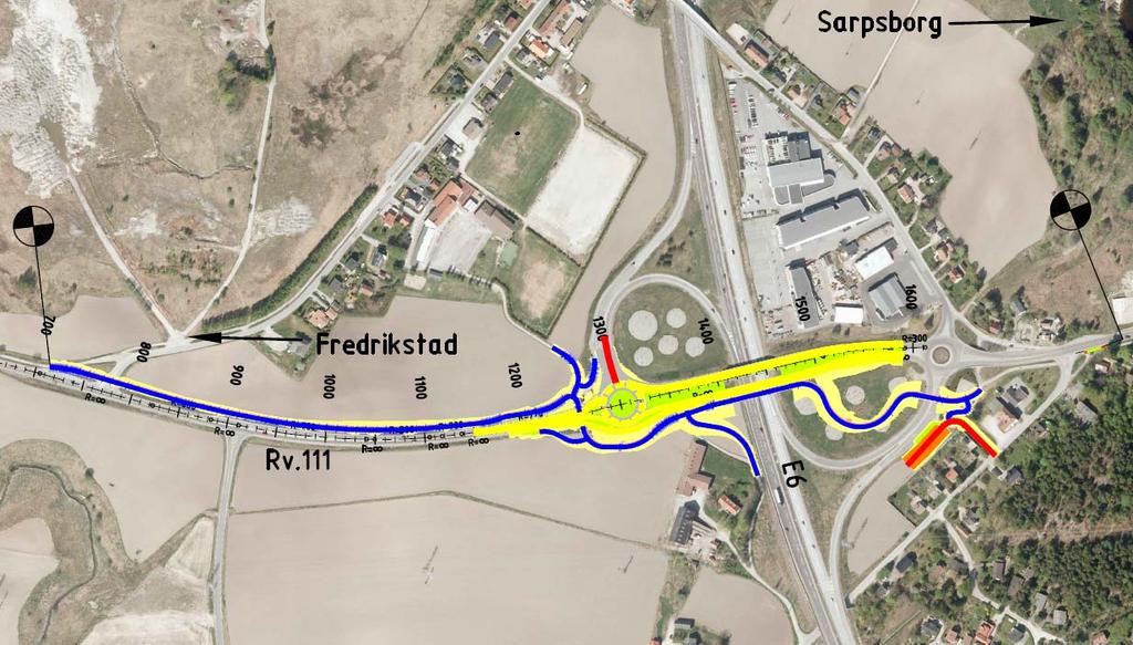 Gul sone er en vurderingssone hvor støyfølsom bebyggelse kan oppføres dersom avbøtende tiltak gir tilfredsstillende støyforhold.