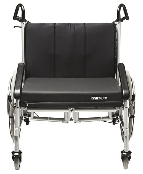Stolen kommer i 4 ulike bredder med skivebrems og pushmotor. Stolen leveres med en motor som hjelper en ev. ledsager å få rullestolen fremover. Motoren bidrar også opp bakker opp til 5 o helning.