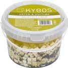 207617 Kybos Salatost Naturell 2,5 kg D-pak: 1. EPD-Nr: 1081389 Varenr. 5725, Coopnr.