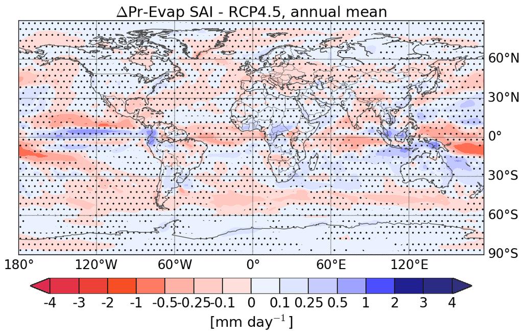 RCP8.5SAI - RCP4.