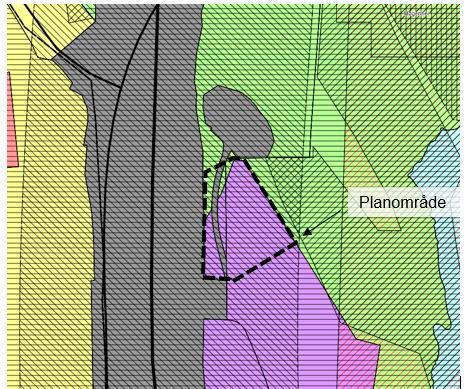 Planområde Gjeldende reguleringsplaner Det er 2 gjeldende