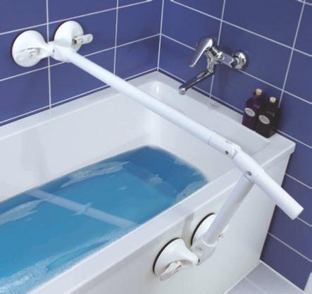 Spesialkonstruert for badekar: Mobeli QuattroPower Badekar er idéelt for å komme seg i og ut av badekaret.