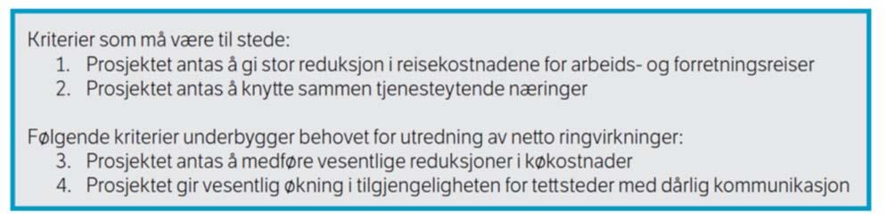 Eventuelle tilleggsutredninger Netto ringvirkninger (mernytte); Sjekkliste for når det er aktuelt å regne på mernytte 21.01.2019 Trondheim 14.