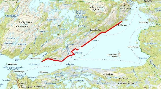 Lierne skal være en kommune der folk trives og vil bo side 7 RYDDING I STRANDSONEN RUNDT NAMSVATNET OG KARTLEGGING AV EROSJON RUNDT REGULERINGSMAGASINENE I ØVRE NAMSEN NTE Energi AS (NTE)