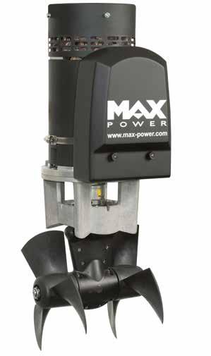 MAX-POWER Valg av type baugpropell Fra etableringen i 1987 har Max-power utviklet et vidt spekter av produkter til de fleste typer båter.