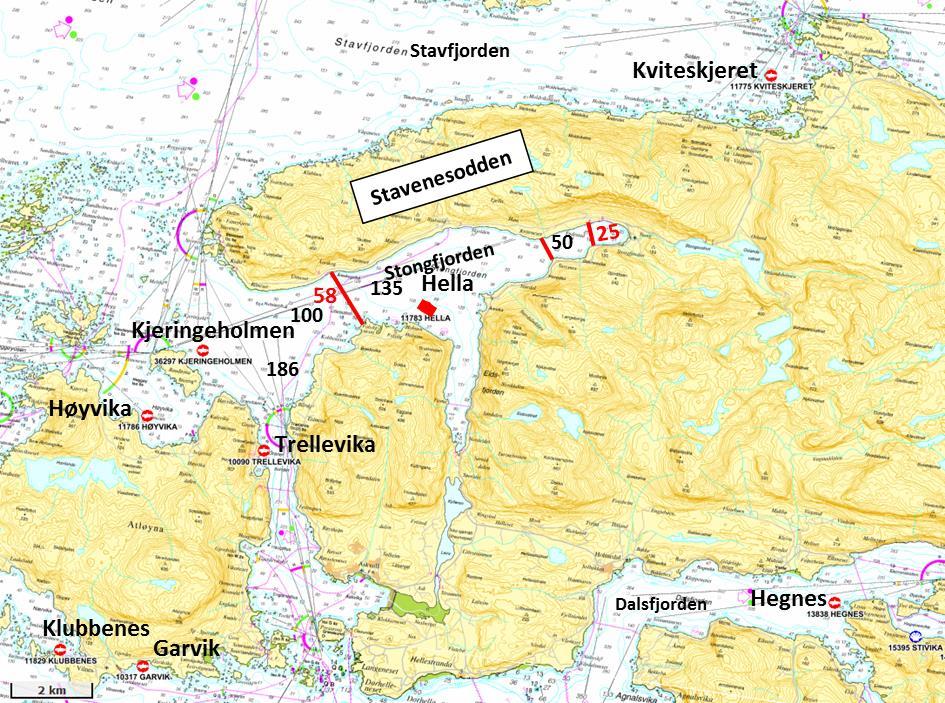 OMRÅDESKILDRING Det er utført ei C-gransking ved lokaliteten Hella, nord i Askvoll kommune i Sogn og Fjordane fylke.