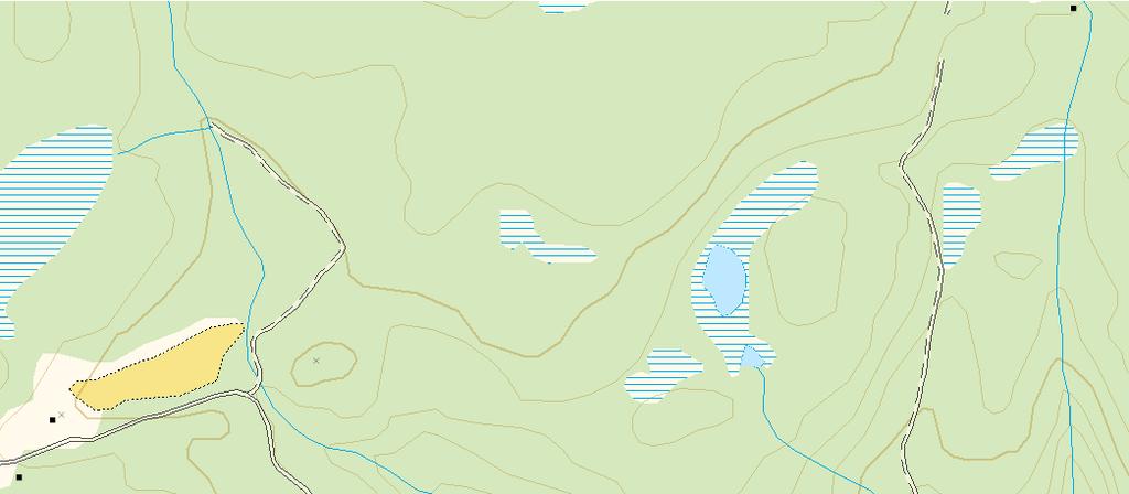 Avgrenset lokalitet Målestokk 1:10 000