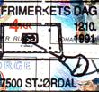 Stempel nr. S6 FRIMERKETS DAG STJØRDAL Reg. brukt 6.10.
