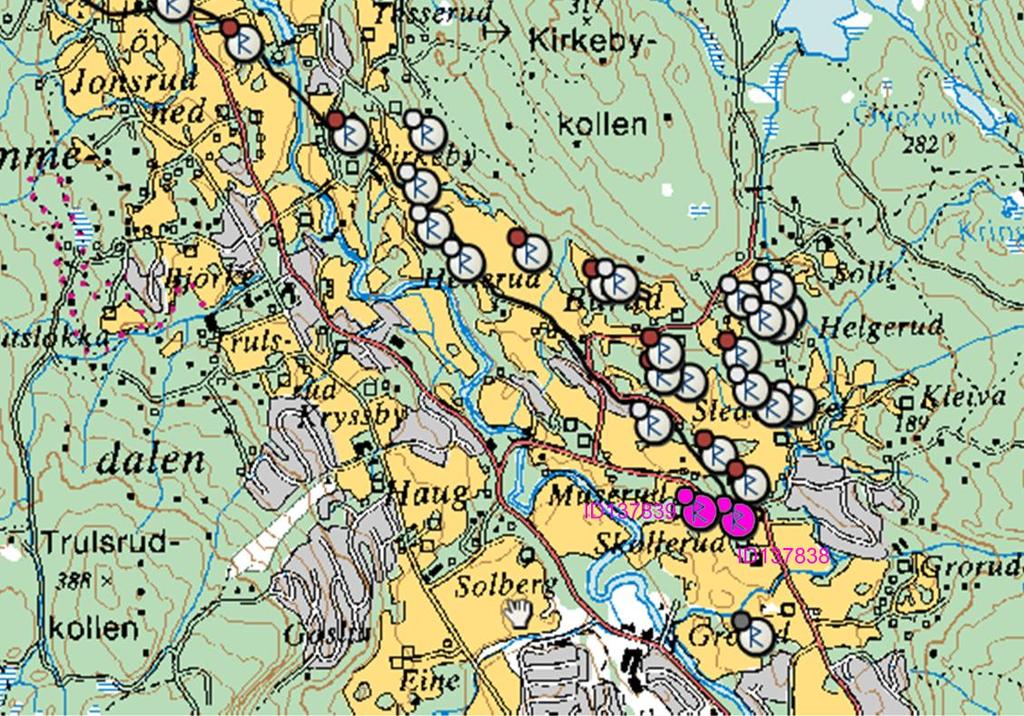 Undersøkelsesområdet ligger innenfor kulturvernområde Larshavna som har spesielt høy verneverdi.